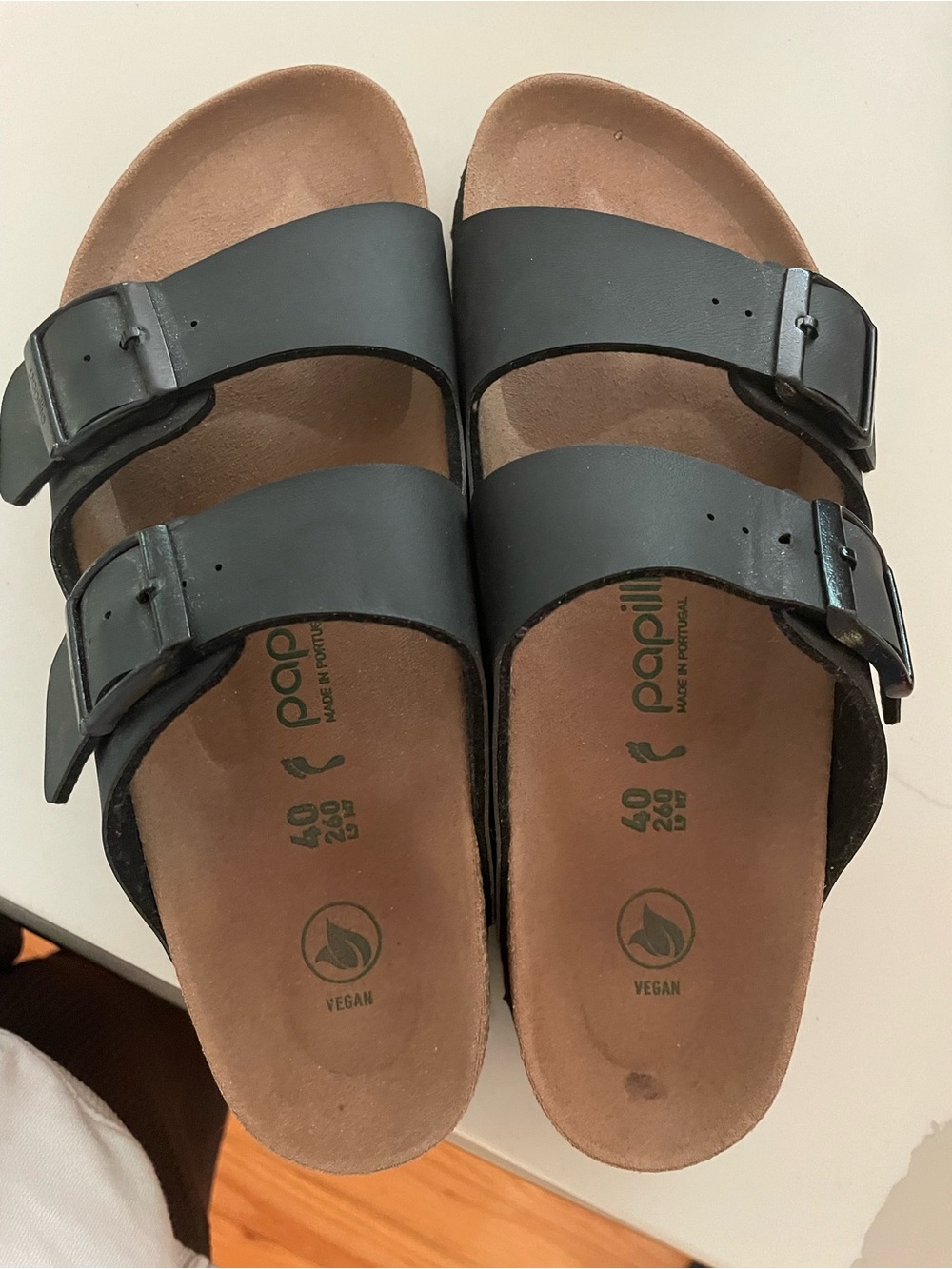 Birkenstock black platform NEW 40